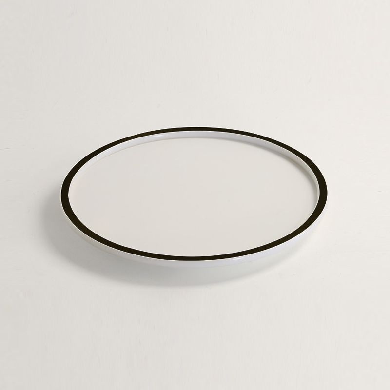 Modern Circle Ceiling Lighting Metal LED Ceiling Mount Light Fixture for Bedroom