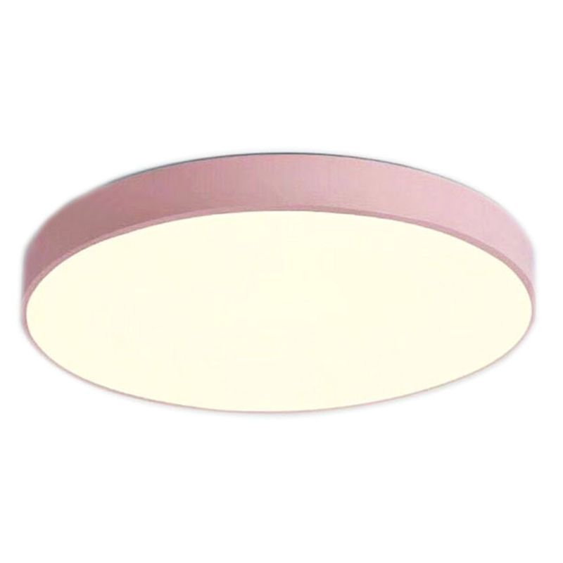 Integrated LED Flush Mount Ceiling Light Fixtures Minimalist Acrylic Ceiling Mount Chandelier for Bedroom