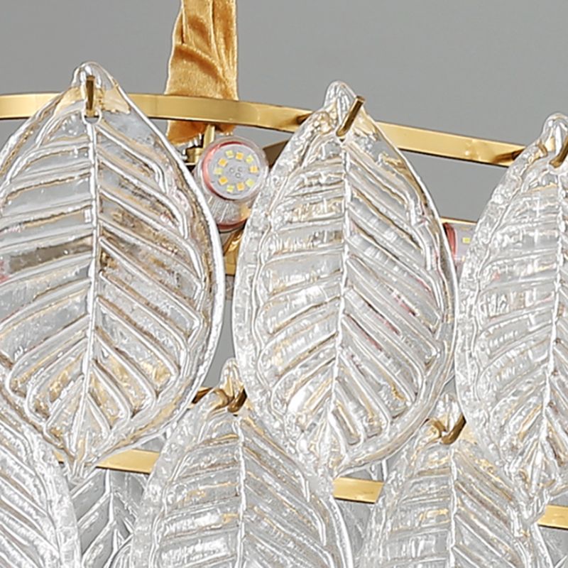 Contemporary Glass Island Lighting Fixture Creative Pendant Light for Dining Room