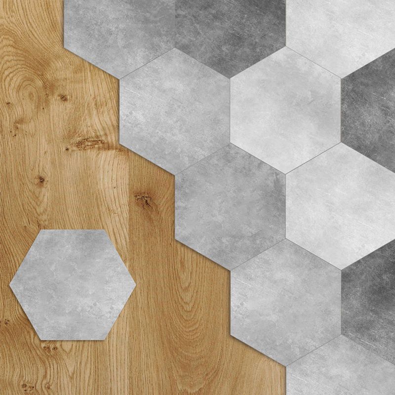 Light Vinyl Flooring Peel and Stick Matte Vinyl Flooring with Stone Look