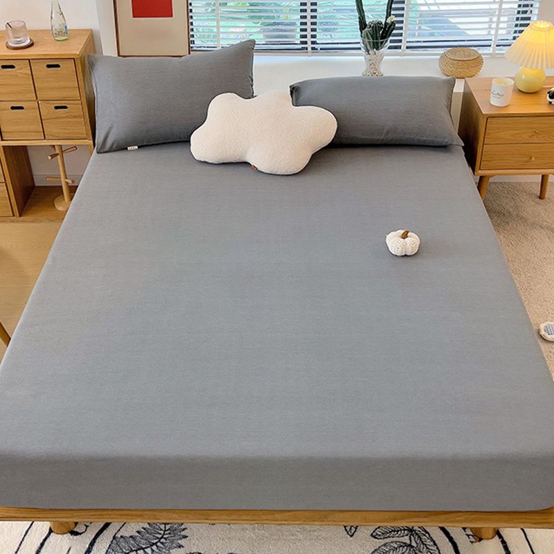 100 Cotton Bed Sheet Set Soft & Smooth Breathable Bed Sheet Set with Non-Pilling