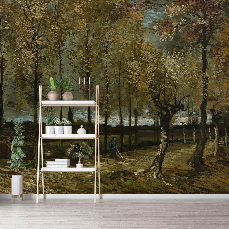 Bright Color Painting Mural Decorative Eco-friendly for Wall Decor