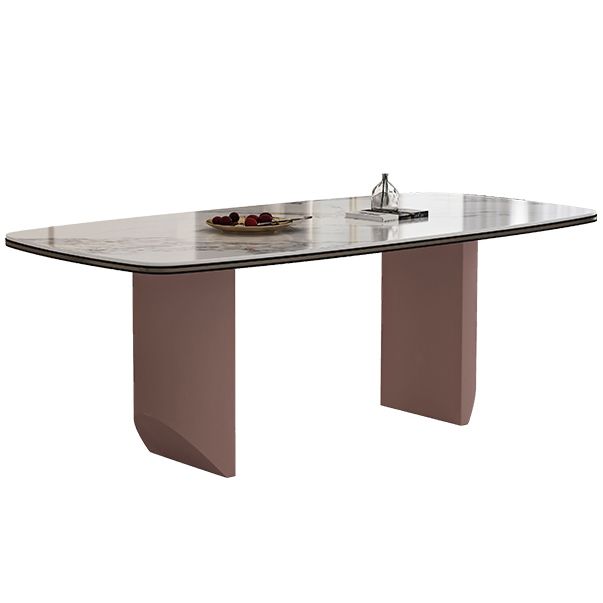 1/3/4/5/7 Pieces Contemporary Dining Set Sintered Stone Dining Room Set