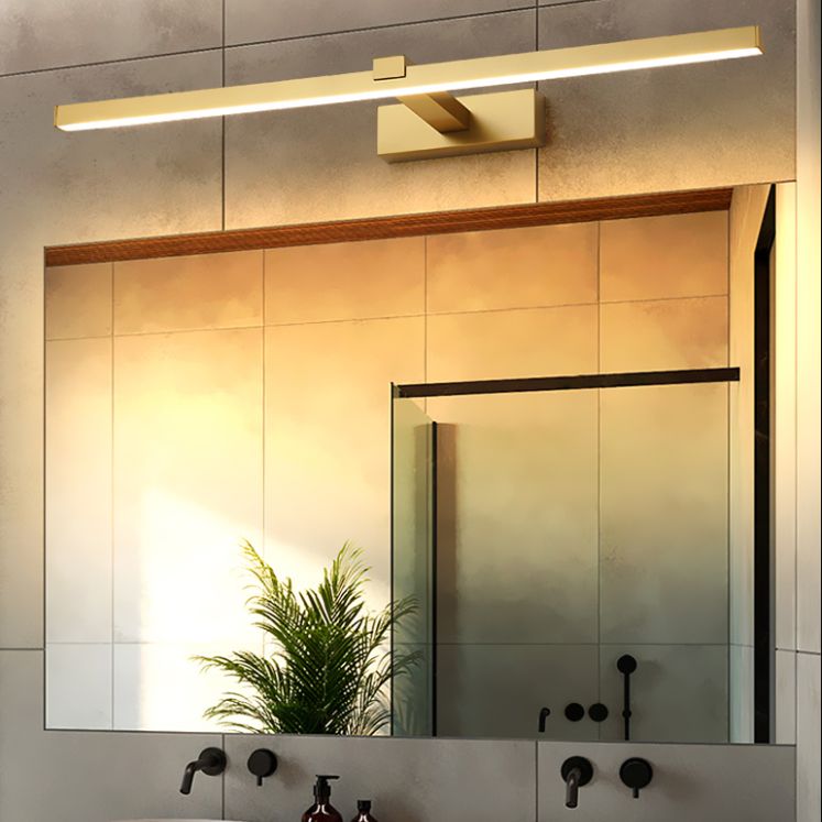 Modern Light Lights Lights Lights Lights Aptier dell'illuminazione a parete in alluminio per bagno
