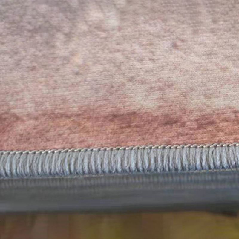 Marble Look Area Rug Polyester Abstract Rug Stain Resistant Area Carpet for Living Room