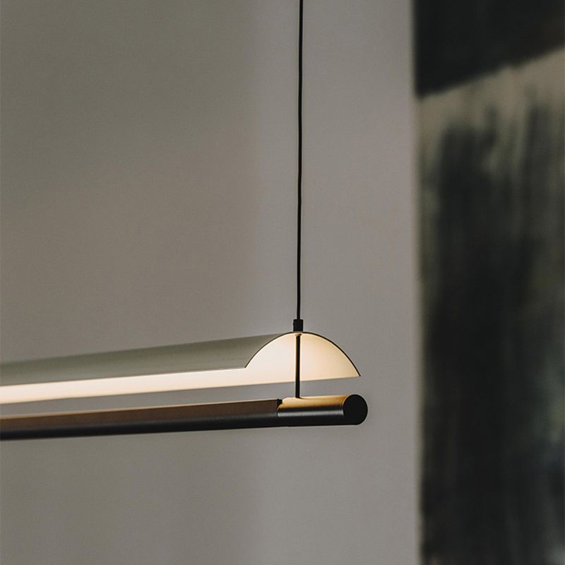 Paper Island Chandelier Lights Simplicity Metallic Chandelier Lighting Fixtures for Dining Table