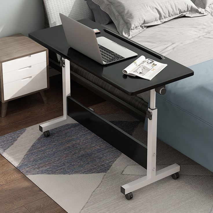 Hight Adjustable Standing Desk Converter Folding Desk with Steel Table Leg