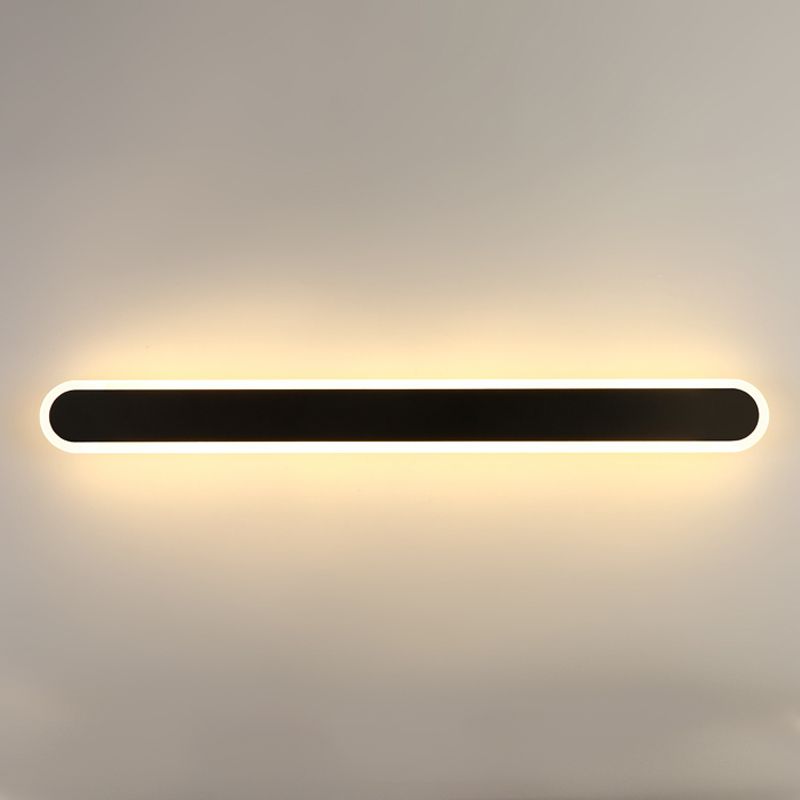 Luminaires d'éclairage d'applications linéaires de style moderne Metal 1 luminaire mural lumineux