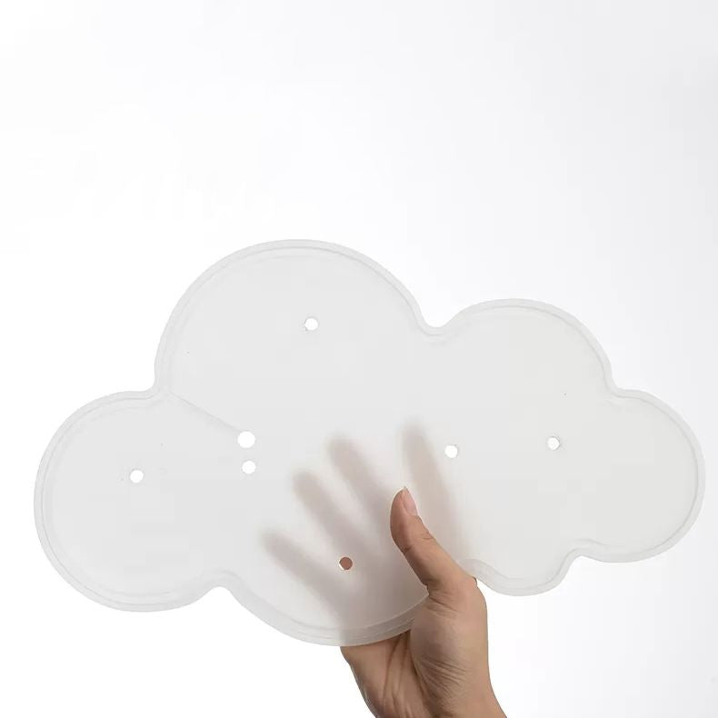 Cloud-shaped Wall Sconce Nordic Minimalist Style Iron 1 Light Sconces