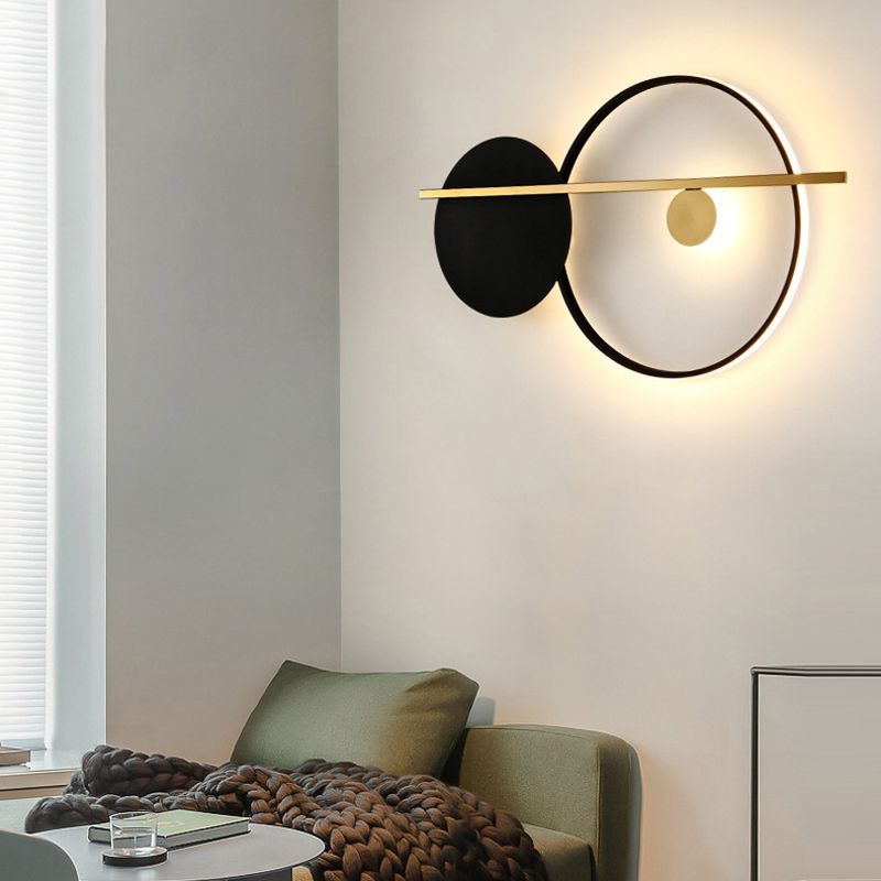 Unique Shape Wall Light Fixture Modern Wall Mounted Lighting for Living Room