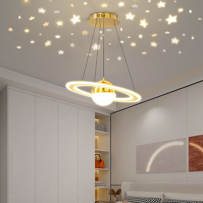Nordic Characteristic Modern Style LED Pendant Chandelier Light for Dining Room Living Room Bedroom