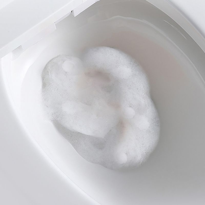 Siphon Jet Toilet Bowl Contemporary Floor Mounted Toilet for Bathroom