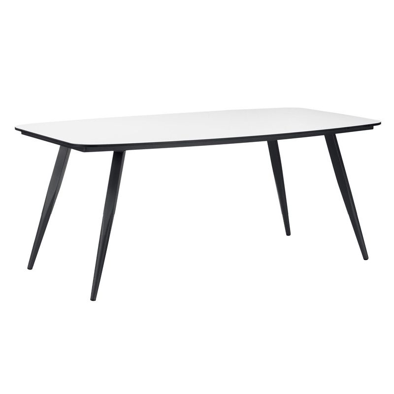 Contemporary 1/5/7 Pieces Metal Dining Set Stone Table Set for Outdoor