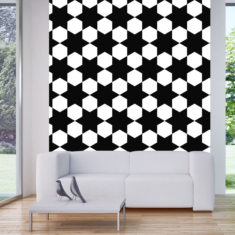 Geometry Wall Mural Modern Wall Art for Adult Room,Various Sizes Wall Decor