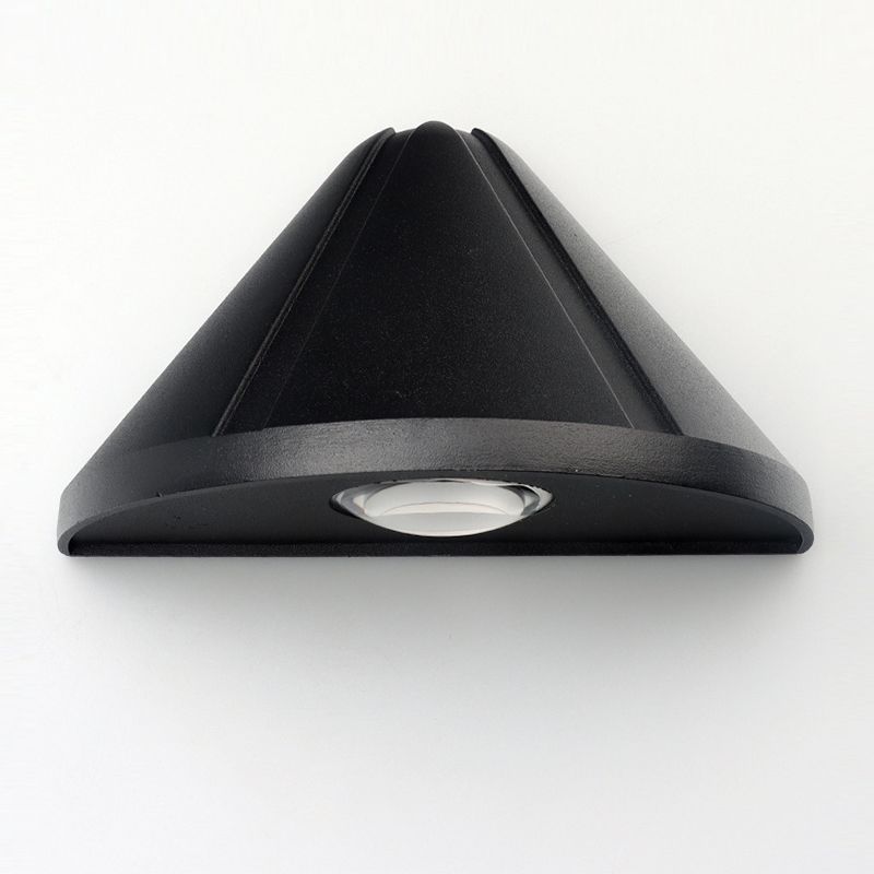 Single Modernism White/Black Wall Mounted Sconce Statement LED Wall Light