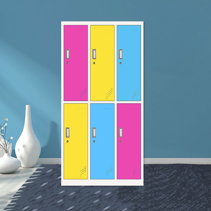 Hinged Wardrobe Armoire Contemporary Metal Wardrobe Cabinet for Home