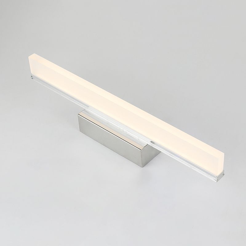 Luci di sconde di vanità per vanità lineari in metallo 1 Light Vanity Sconce Lights