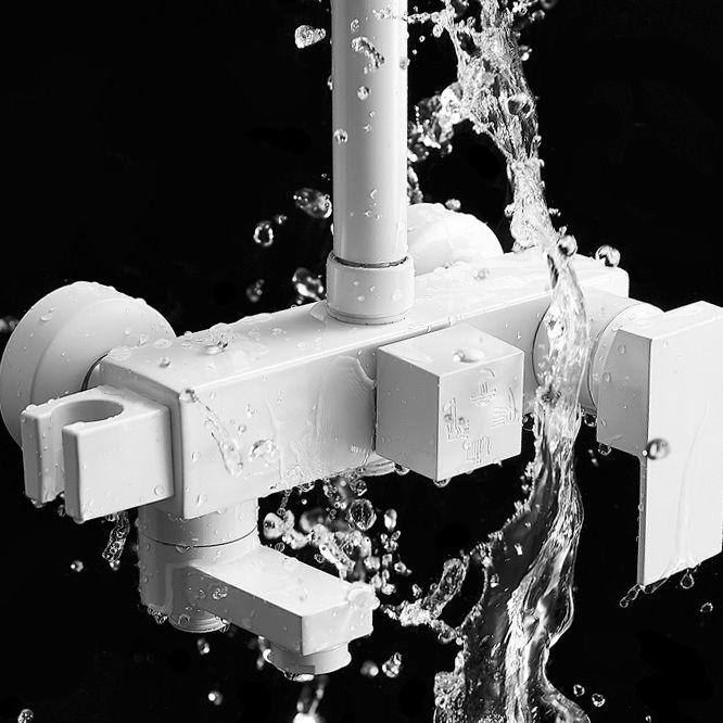 Modern Shower System Handheld Shower Head Slide Bar Wall Mounted Shower Set