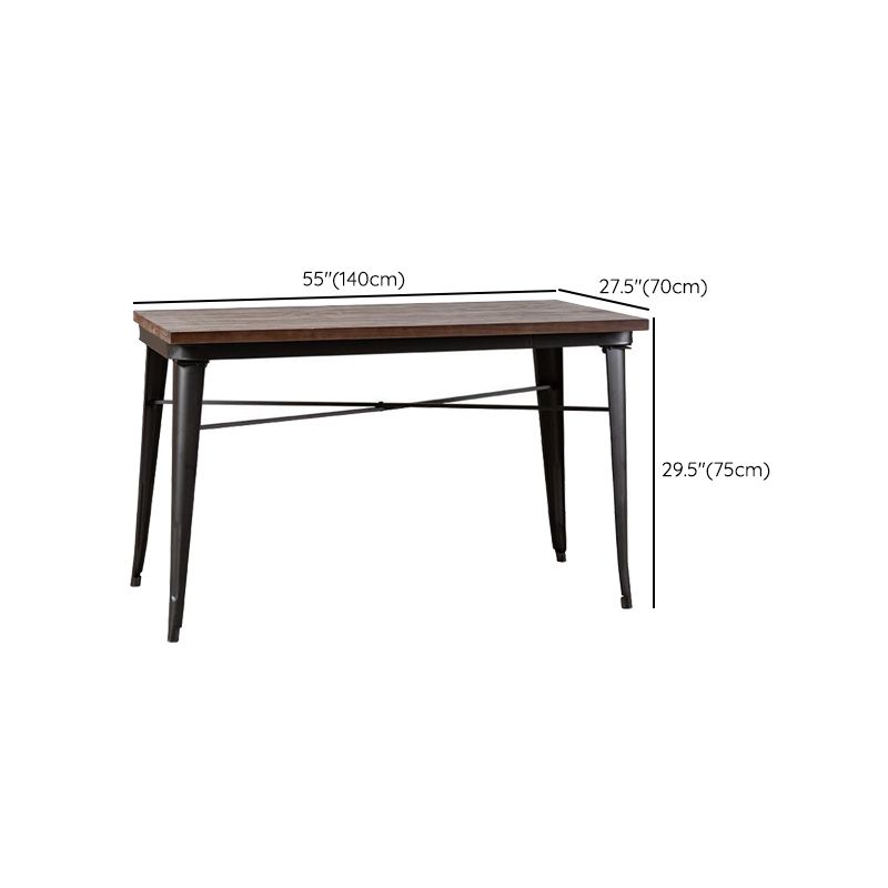 Industrial 1/3/4/5 Pieces Dining Set Wood Dining Table for Dining Room