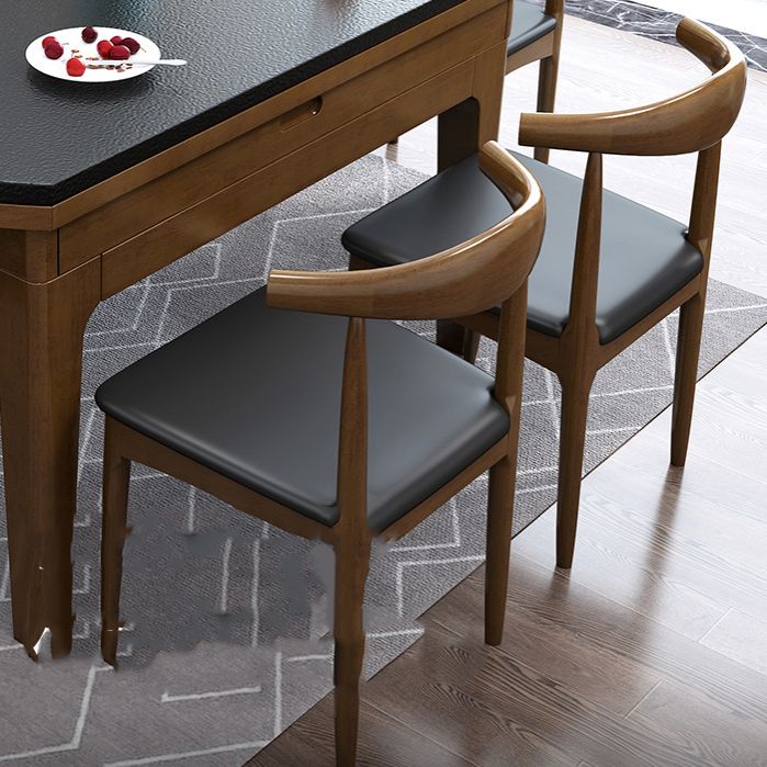 Round Dining Site Table Contemporary Style Stone Furniture with Drop-Leaf