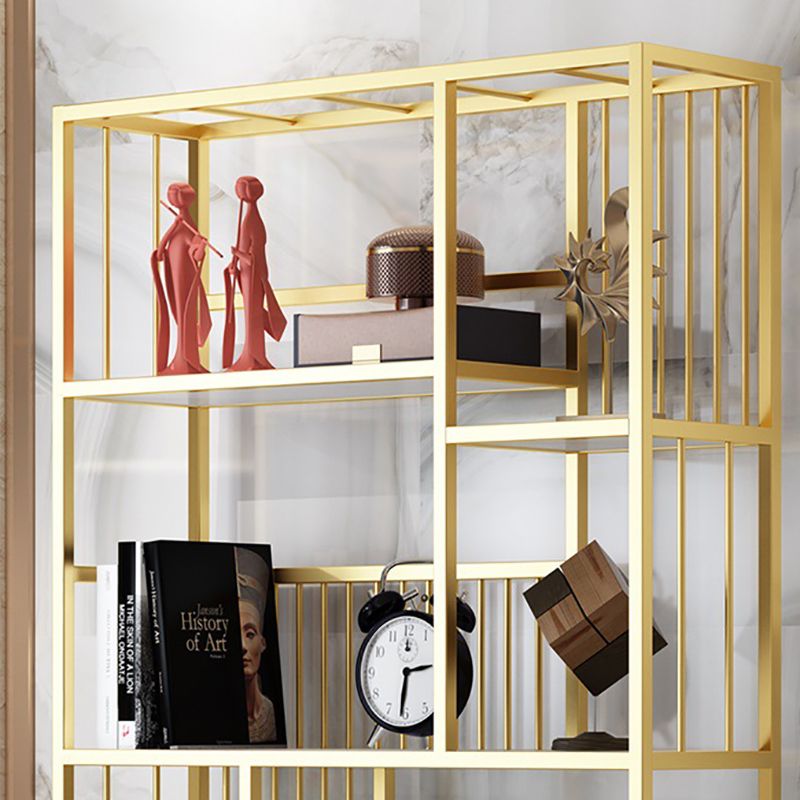 Etagere Bookshelf Modern Metel Bookshelf for Living Room 70.9" H X 11.8" W