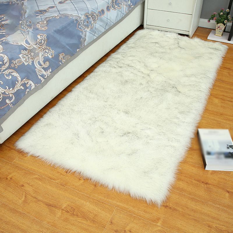 Runner Plain Shag alfombra casual alfombra de área de poliéster de poliéster lavable para dormitorio