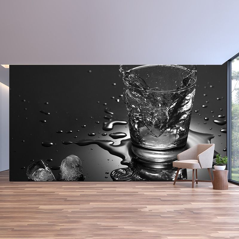 Photography Drunken Liquor Mural Wall Decor Eco-friendly Wallpaper for Bar