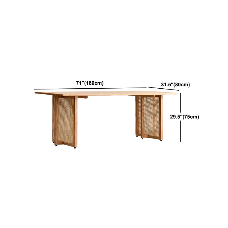 Modern Solid Wood Dining Set 1/2/3/4/5 Pieces Dining Furniture