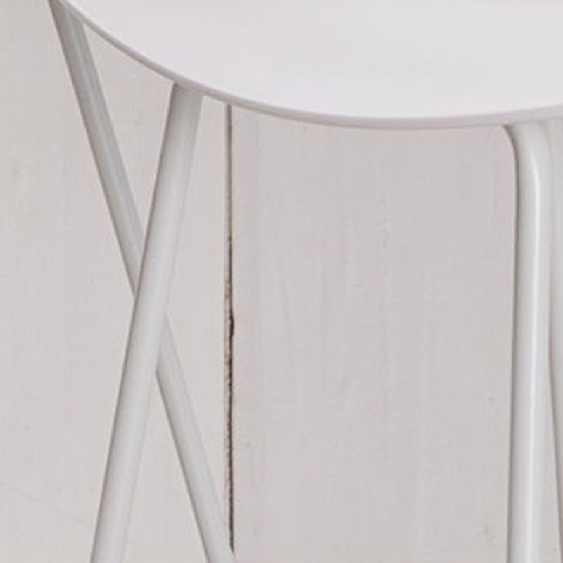 Modern Backrest Counter Stool Iron Cafe Bar Stool with Acrylic Seat