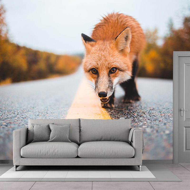 Eco-Friendly Wild Animal Mural Horizontal Photography Room Wall Mural