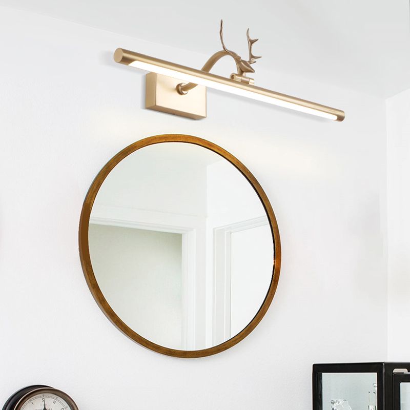 Luce anteriore a Led Light MODERS ANTLER LIGHT LIDE con tonalità acrilica per il bagno