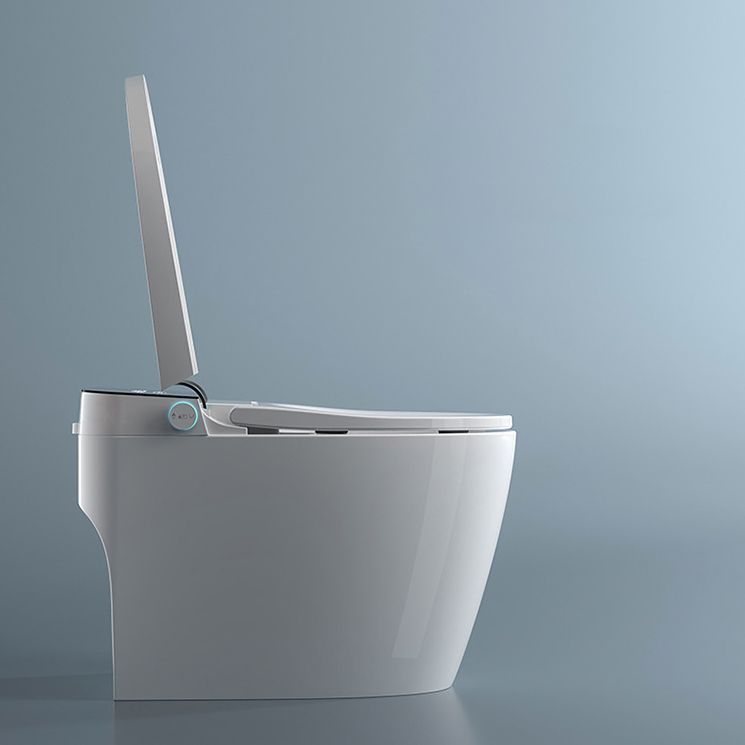 Contemporary One Piece Toilet Concealed Tank Toilet Bowl for Washroom