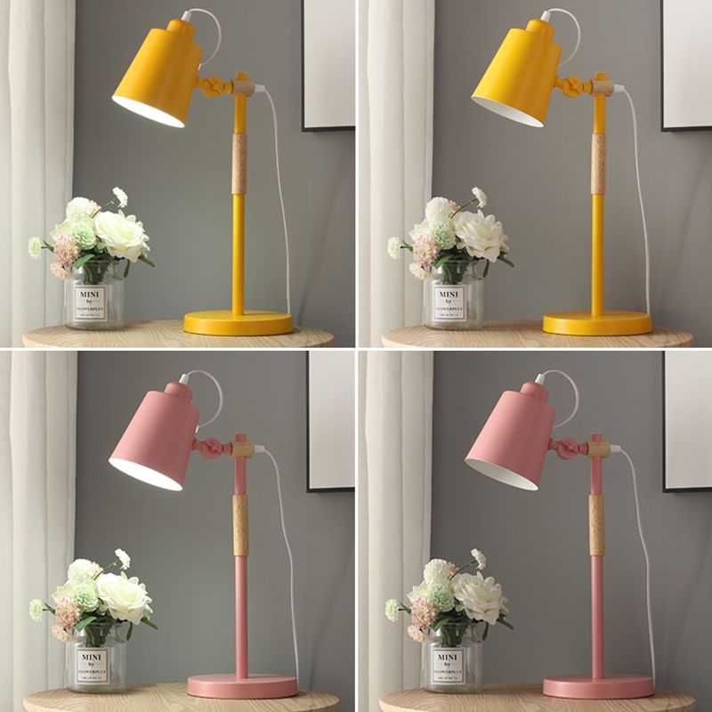 Lampada da tavolo a botte in stile contemporaneo Metal 1 luce da tavolo