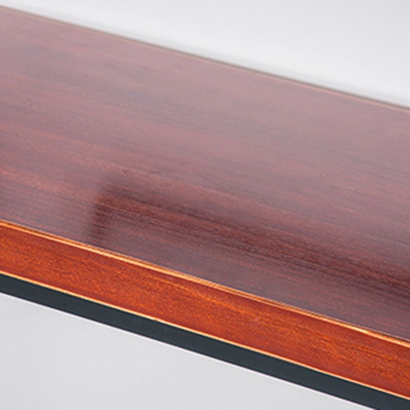 Solid Wood Bar Table Industrial Brown Dining Table for Kitchen Use