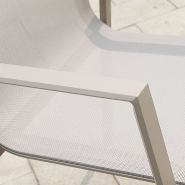 Boho Style Gray Dining Set Metal 1/5 Pieces Water Resistant Dining Set