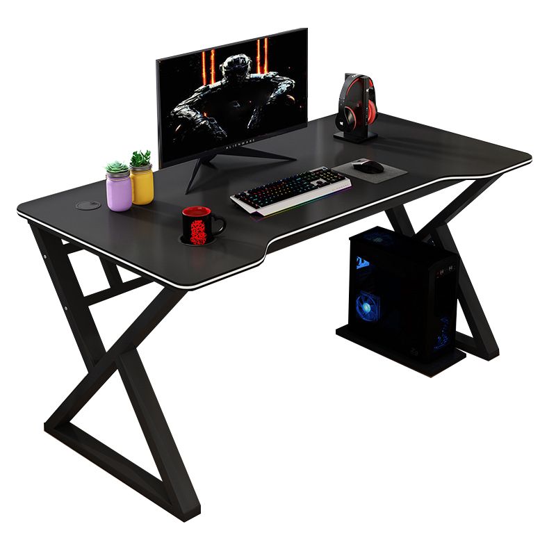 Modern Home Writing Desk Freeform Artificial Wood Office Desk,62.9"L X 23.6"W