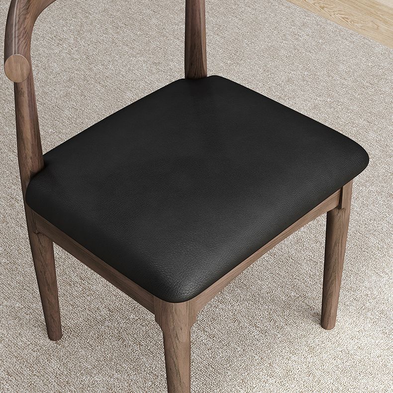 Industrial Upholstered Side Chairs Open Back Dining Side Chair