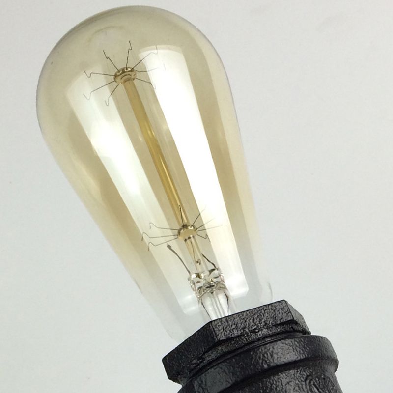 Puls Eisenwandbeleuchtung antikes 1-Licht-Restaurant Wandhalterung Licht mit Dekorationsventil