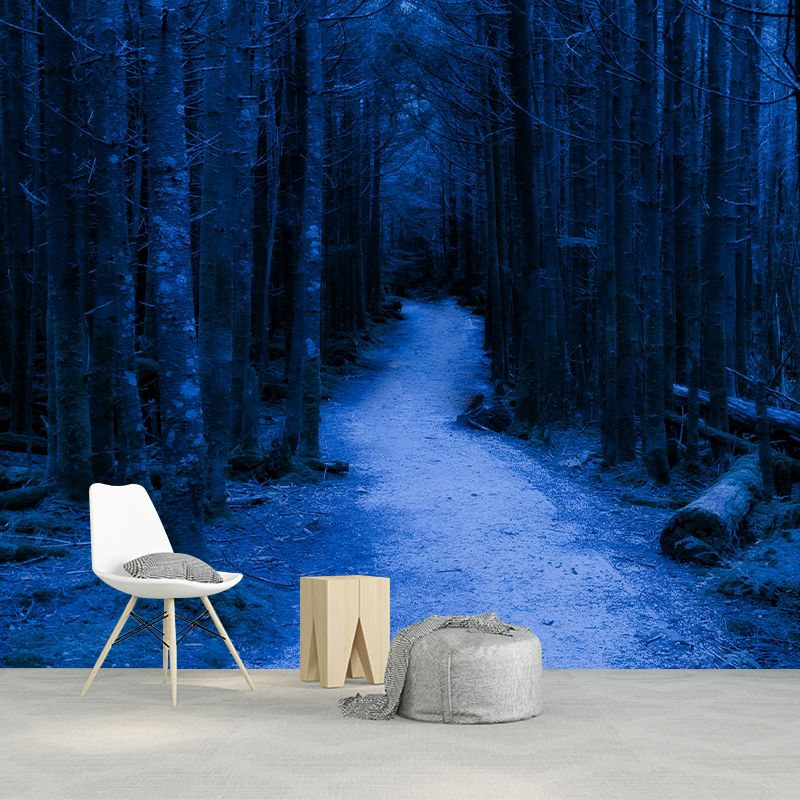 Mildew Resistant Forest Mural Wall Covering Decorative for Wall Decor