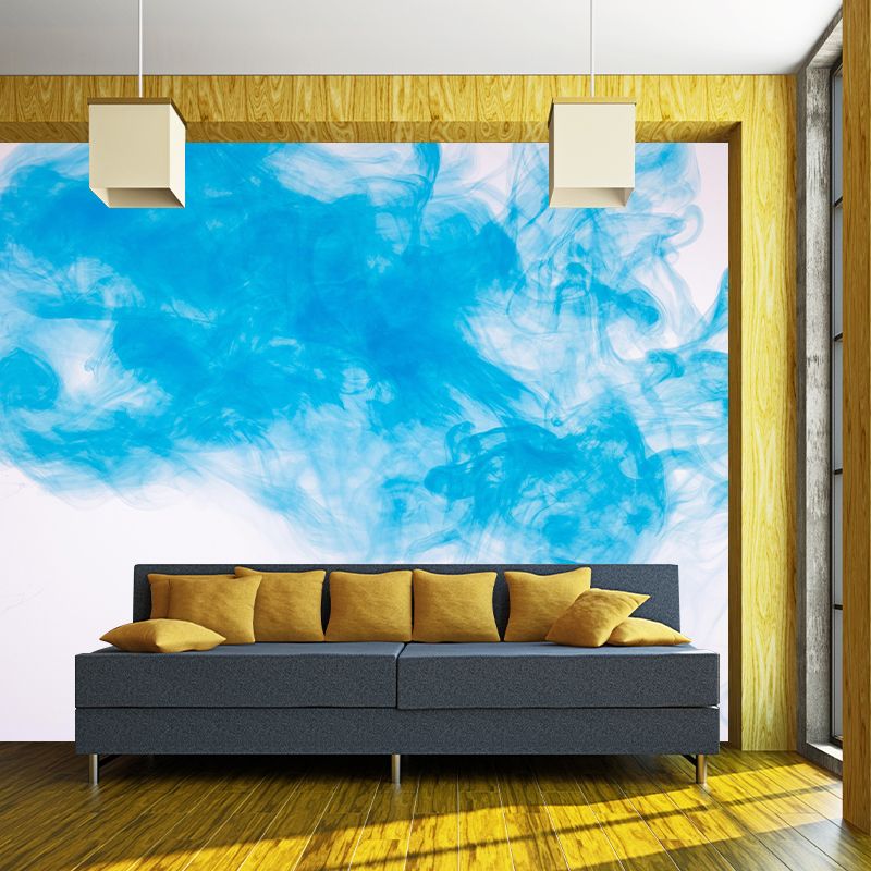 Modern Novelty Style Ink Blooming Mural Decal Abstract Wall Art Multiple Sizes Available