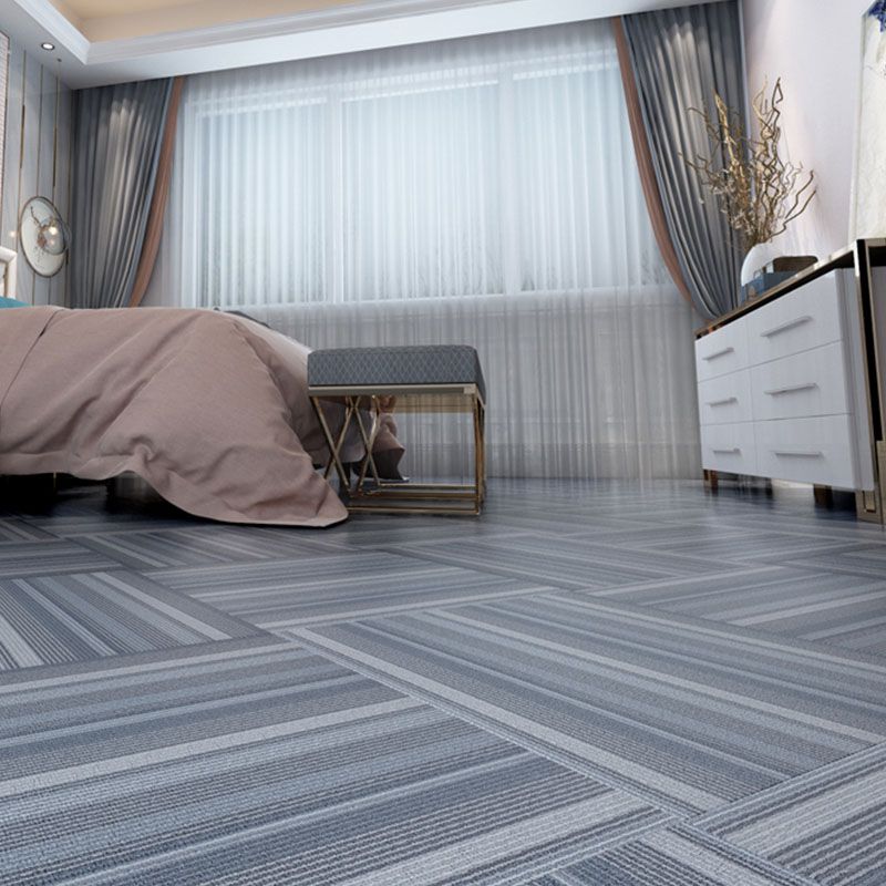 Peel and Stick Flooring Vinyl Square Marble Print Indoor Flooring Vinyl