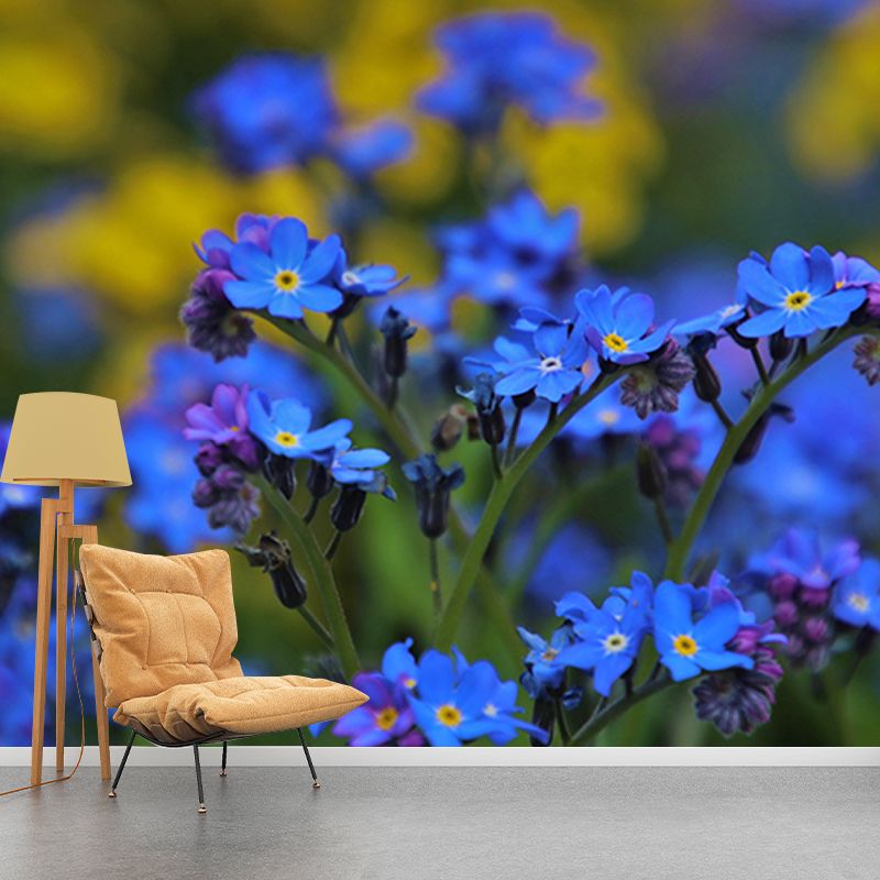 Eco-friendly Wall Mural Blossom Photography Living Room Mural Wallpaper