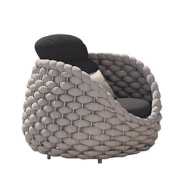 Metal Outdoor Patio Fade Resistant Sofa Patio Sofa with Cushions