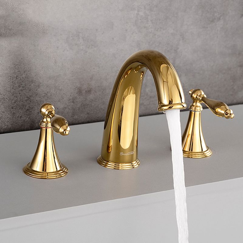 Traditional Style Roman Tub Faucet Copper Deck-Mount Roman Tub Faucet
