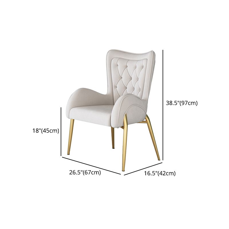 Glam 1/2/5 Pieces Dining Set Round Stone Dining Table for Dining Room