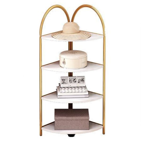 Modern Metal Shelf Bookcase Open Shelf Book Shelf for Living Room