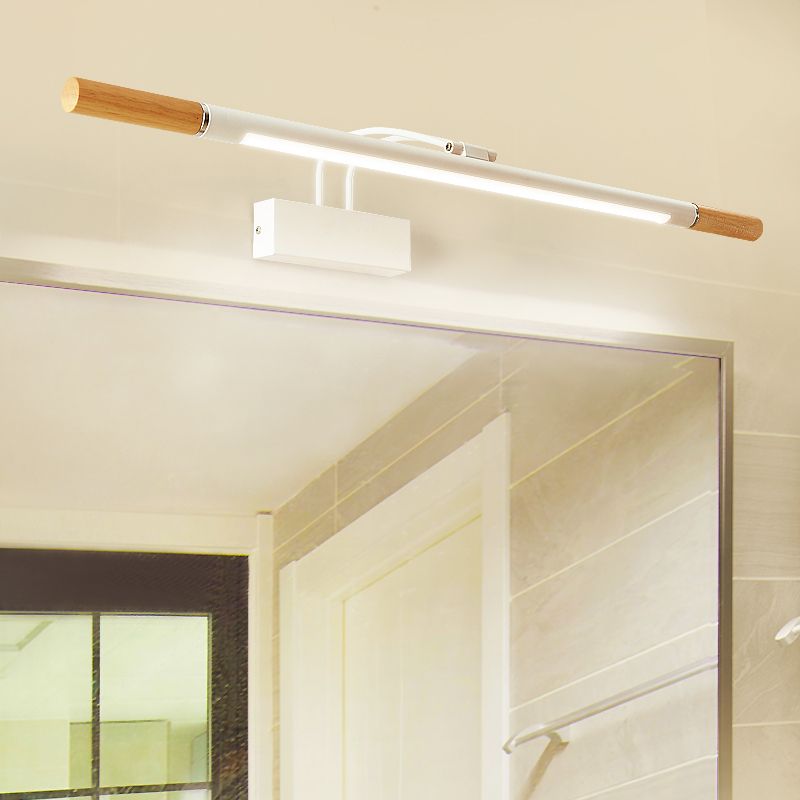 Lalmis d'application armée Lights Modern Mur Metal Metal 1 Approche de mur clair en blanc