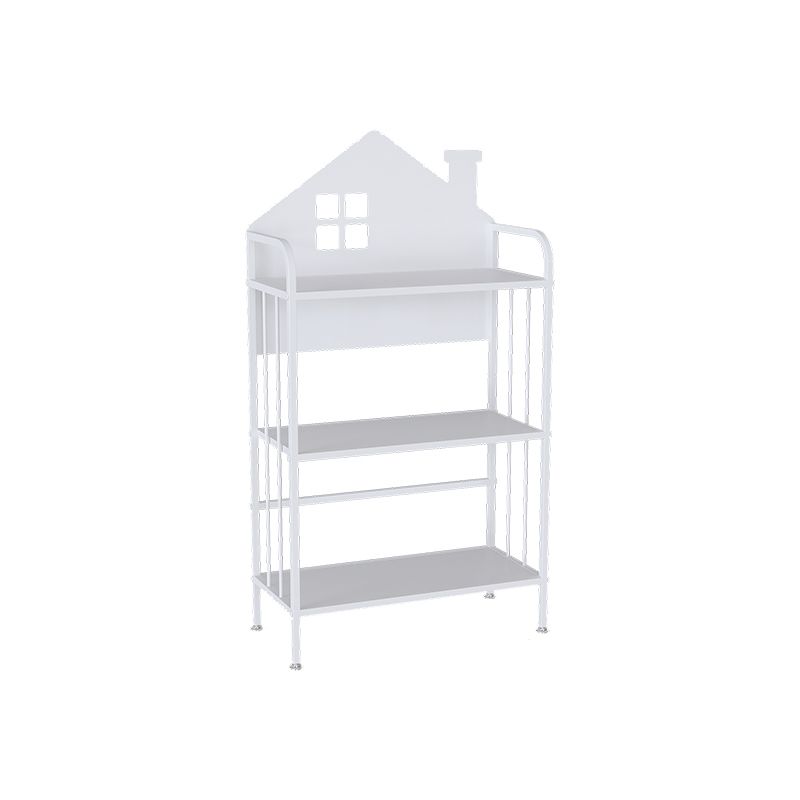 Urban Open Shelf Bookcase Metal Shelves Included Bookshelf for Study Room