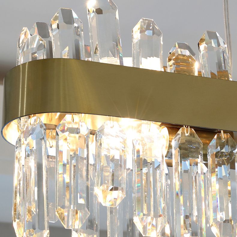 Modern Style Island Pendants Crystal Pendant Lights for Dining Room