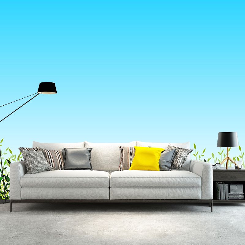 Tropical Plants Mildew Resistant Mural Decorative Wallpaper Wall Art